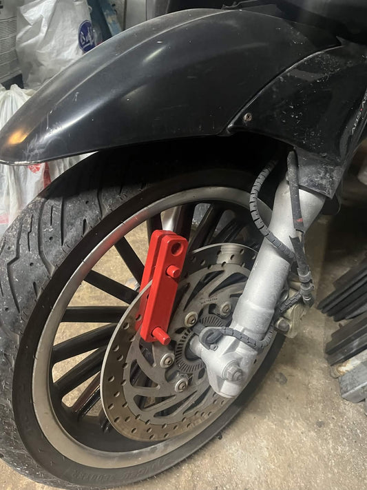 BLOCCADISCO IN FERRO MASSICCIO PER MOTO E SCOOTER